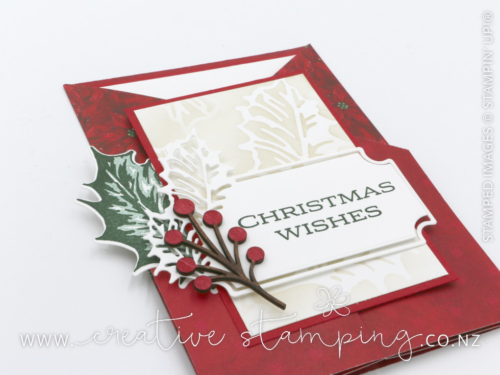 Boughs of Holly Double Gate-Fold Christmas Card Boughs of Holly Double Gate-Fold Christmas Card