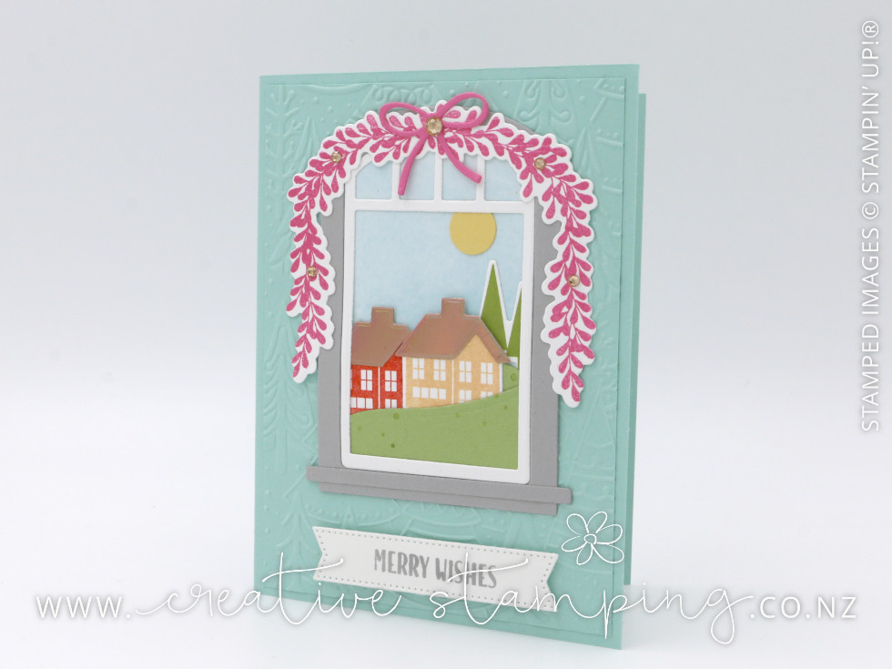 Window Wishes Summer Christmas Card Window Wishes Summer Christmas Card