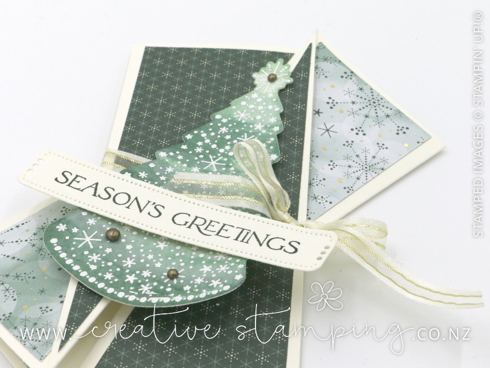 Lights Aglow Twisted Gate-Fold Christmas Card Lights Aglow Twisted Gate-Fold Christmas Card