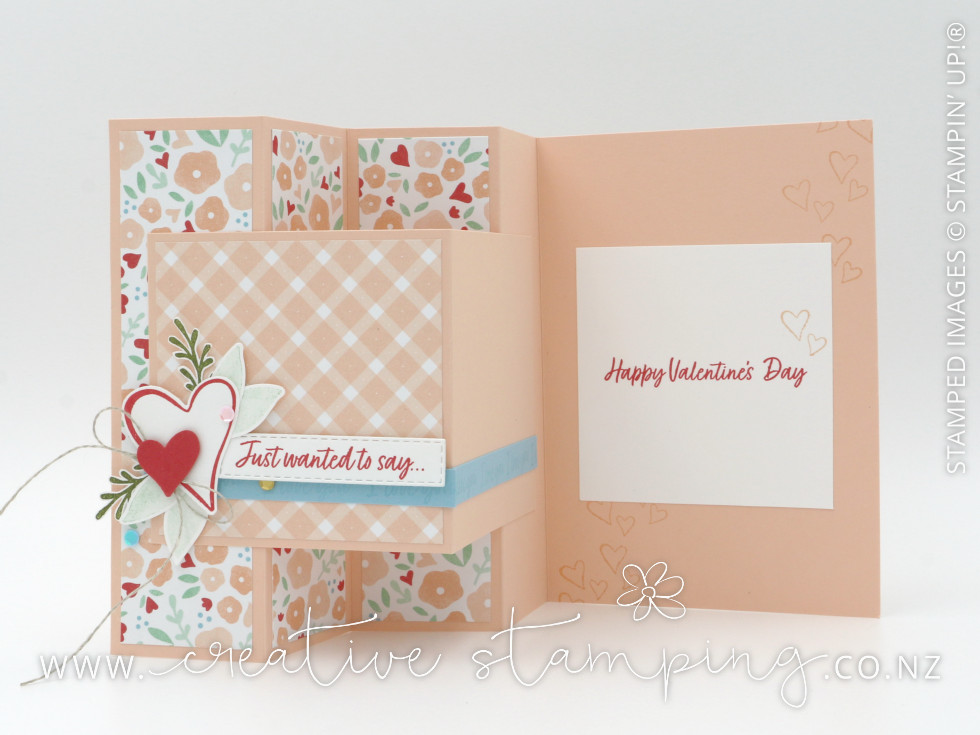 Country Floral Lane VW Valentine's Day Card Country Floral Lane VW Valentine's Day Card