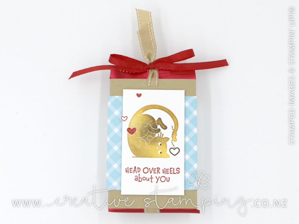 Love Cats Valentine Pull-Up Treat Wrap