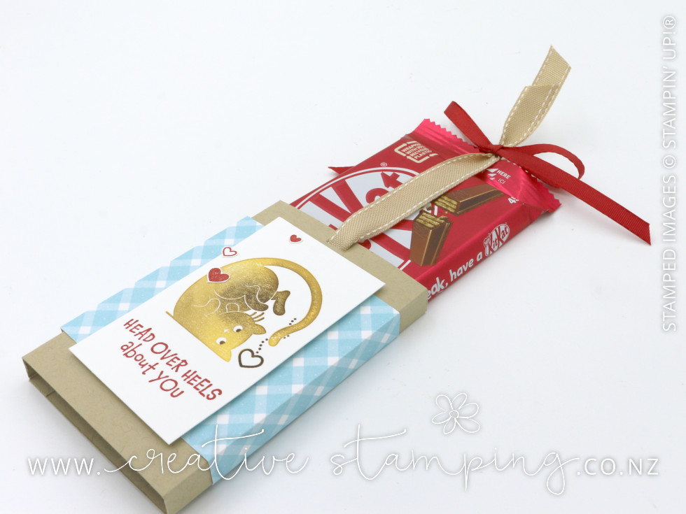 Love Cats Valentine Pull-Up Treat Wrap