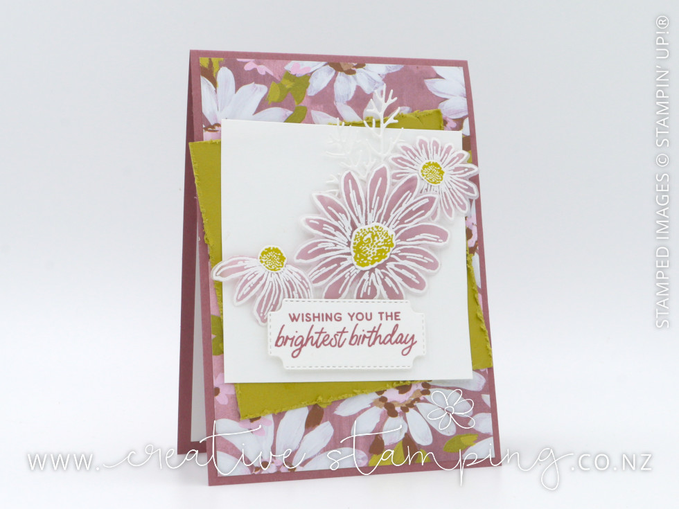 Cheerful Daisies Birthday Card Cheerful Daisies Birthday Card