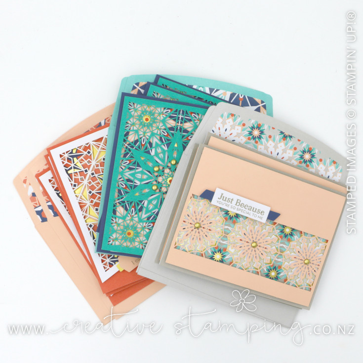 Colorful Kaleidoscope Card Kit