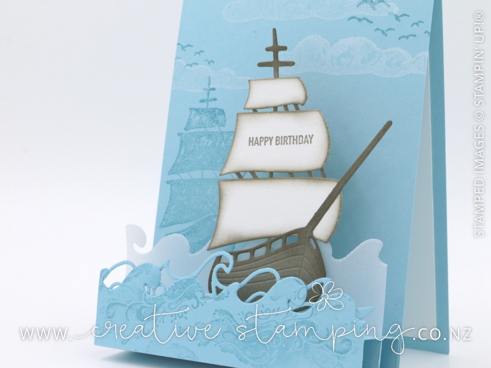 On the Ocean Pop-Out Scene Birthday Card On the Ocean Pop-Out Scene Birthday Card
