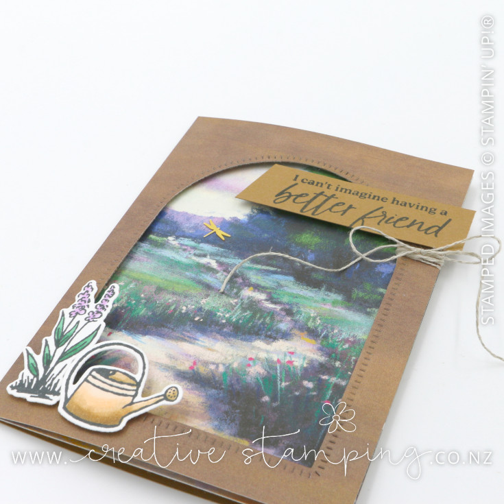 Meandering Meadows Tri-Fold Birthday Card