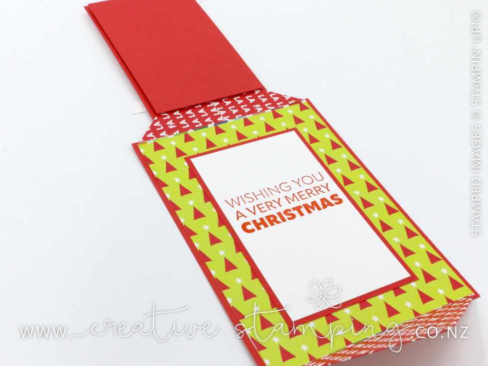 Joy to You Double-Point Fun Fold Christmas Card Joy to You Double-Point Fun Fold Christmas Card