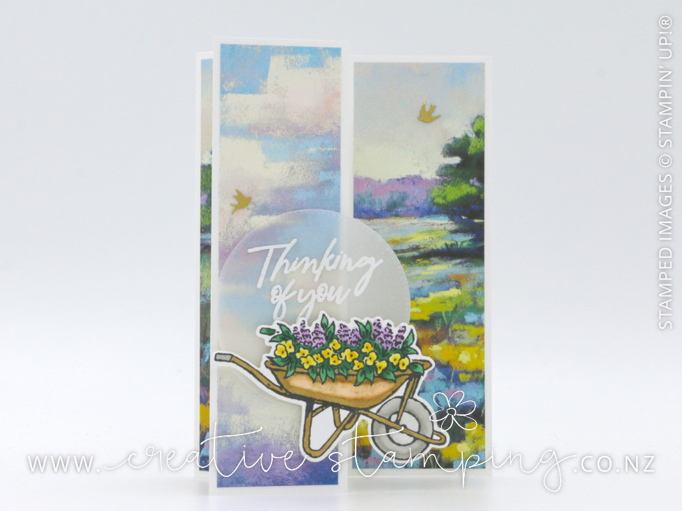 Meandering Meadows Sympathy Card