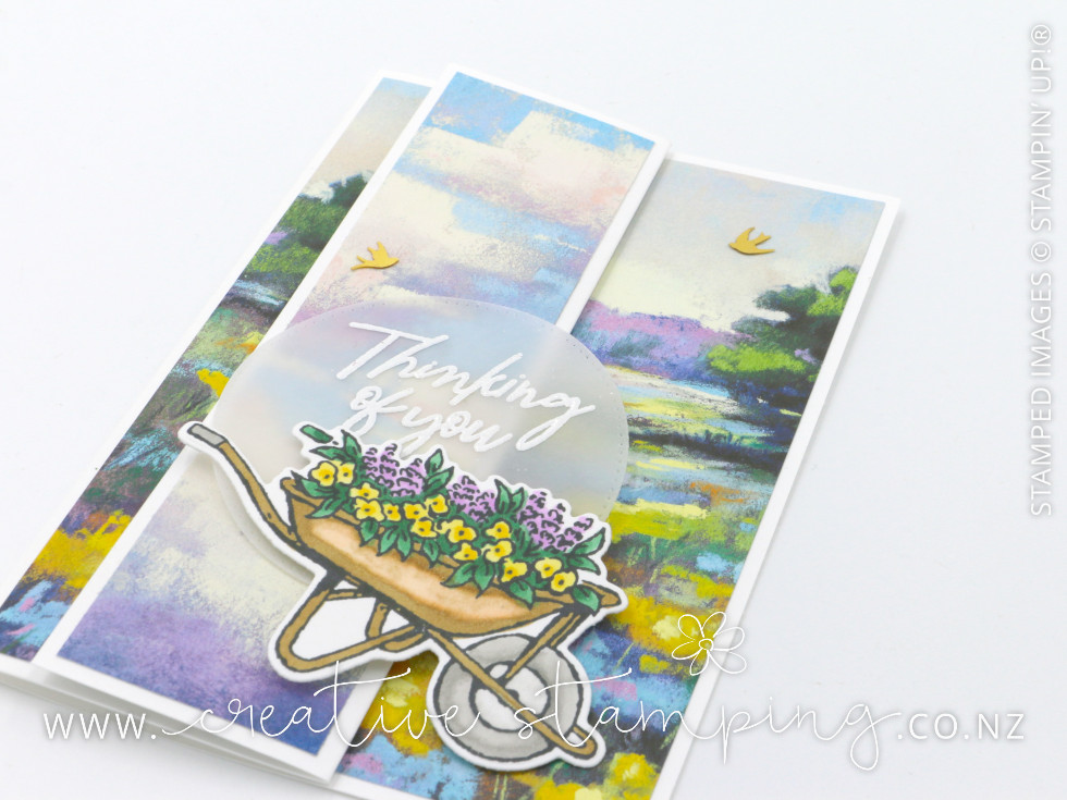 Meandering Meadows Sympathy Card