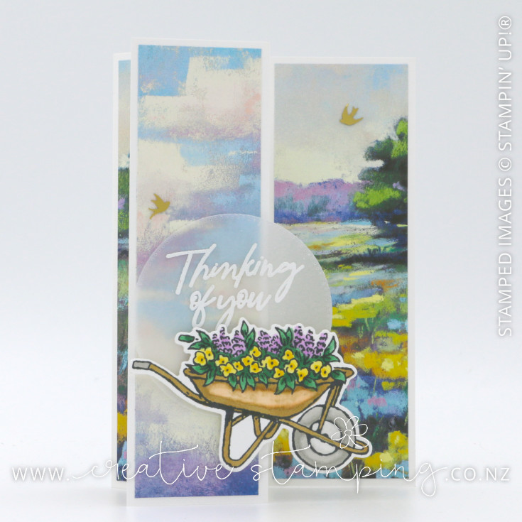 Meandering Meadows Sympathy Card