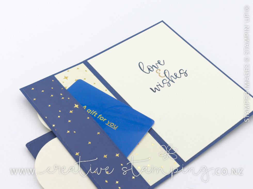 More Wishes Simple Christmas Voucher Card