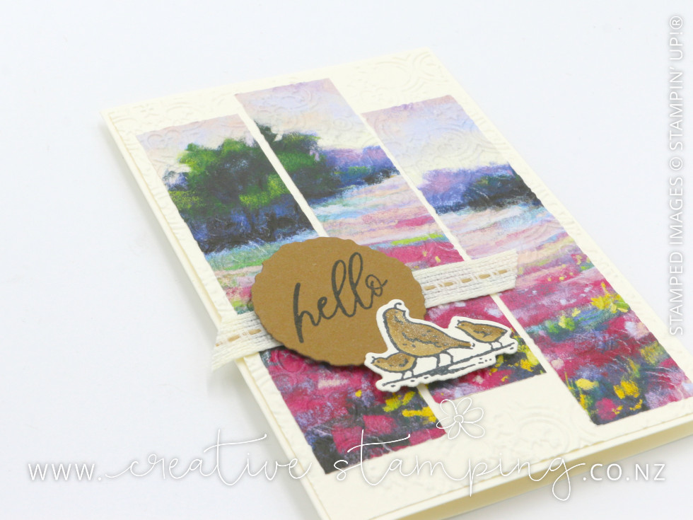Meandering Meadows Friendship Hello Note Card