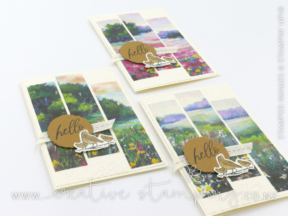 Meandering Meadows Friendship Hello Note Card
