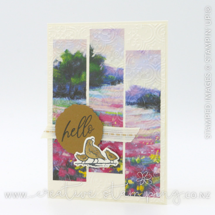 Meandering Meadows Friendship Hello Note Card