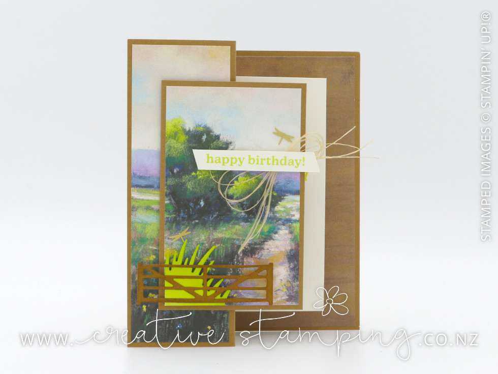 Meandering Meadows Double-Decker Pop-Out Birthday Card Meandering Meadows Double-Decker Pop-Out Birthday Card