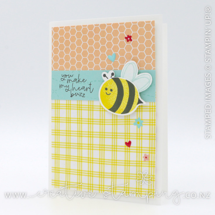 Bee My Valentine Card