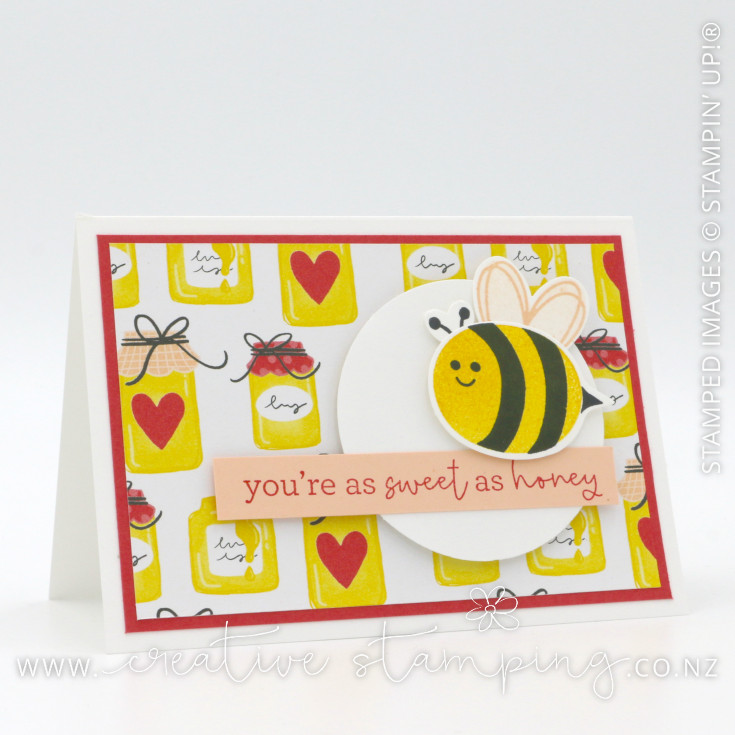 Bee My Valentine Note Card