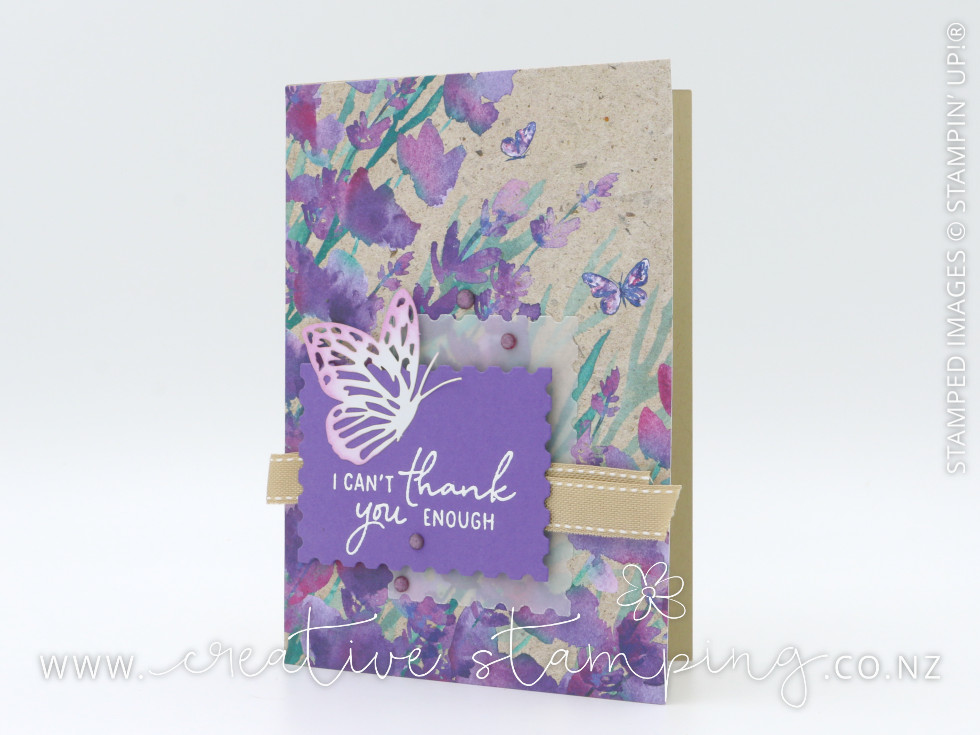 Perennial Lavender Thank You Card