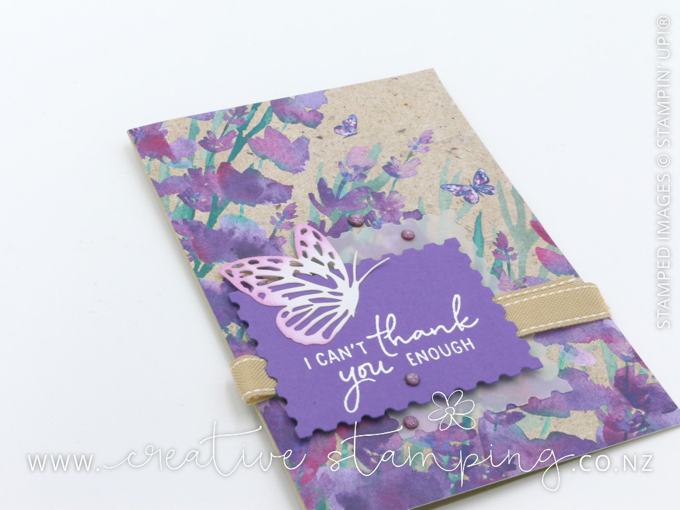 Perennial Lavender Thank You Card