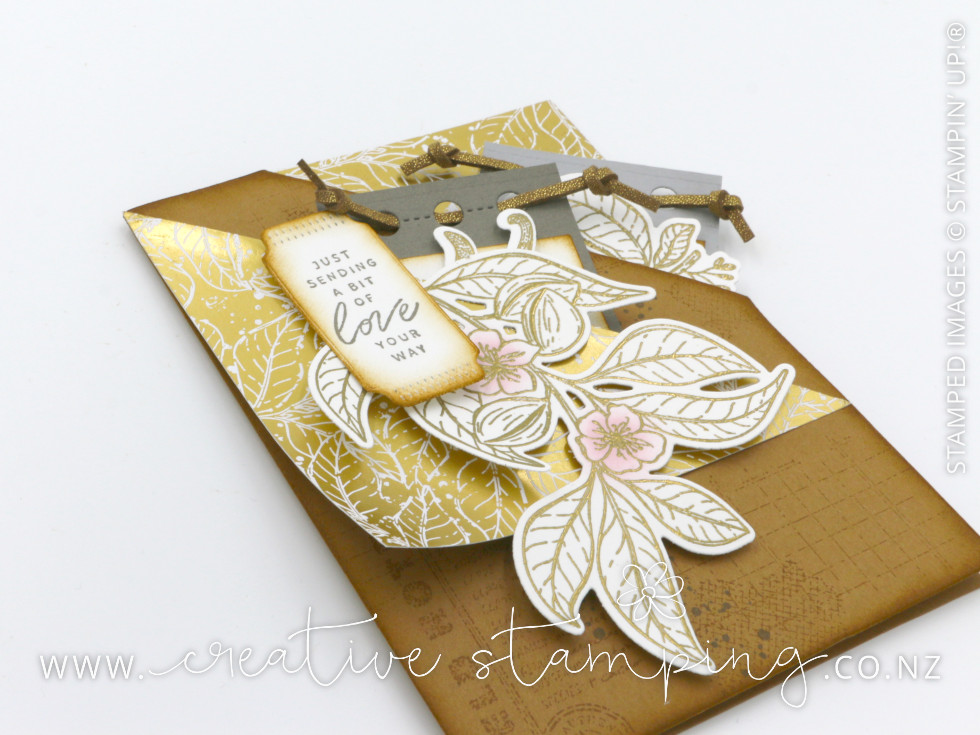 Nature's Sweetness Diagonal Double-Pocket Card