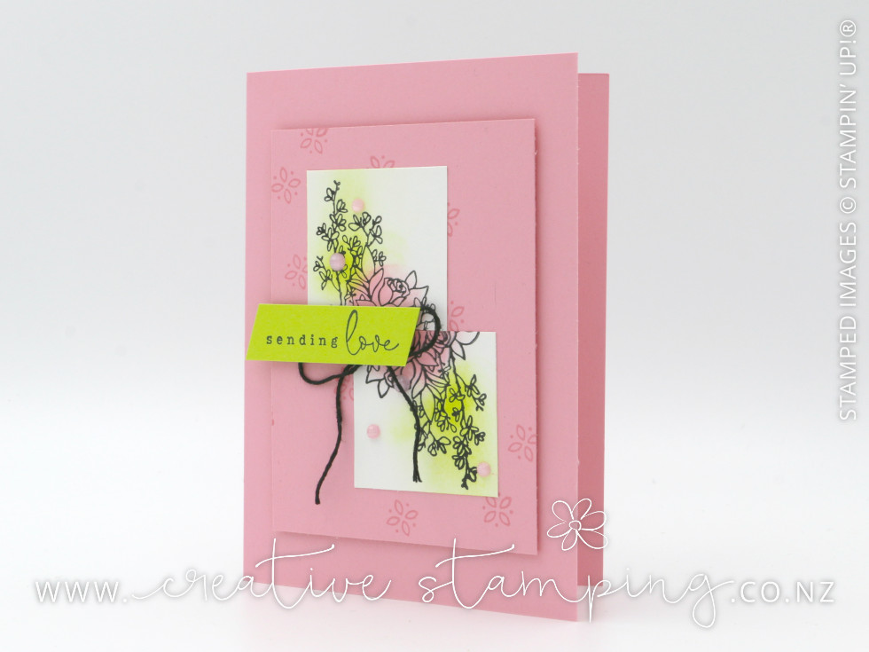 Country Woods Sending Love Card