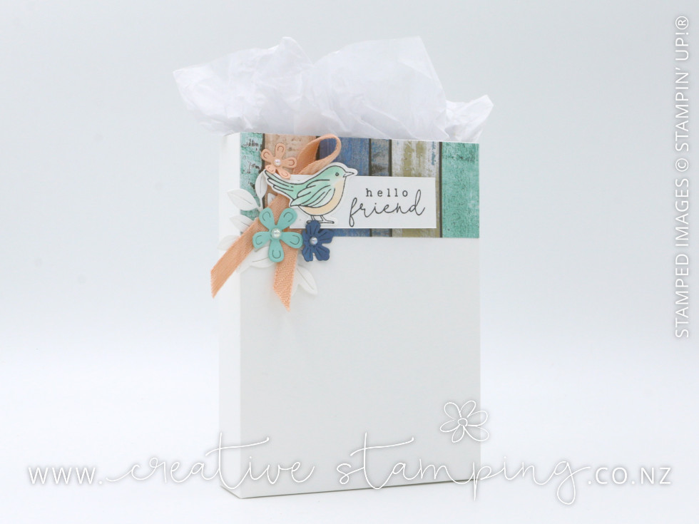 Country Birdhouse Gift Bag