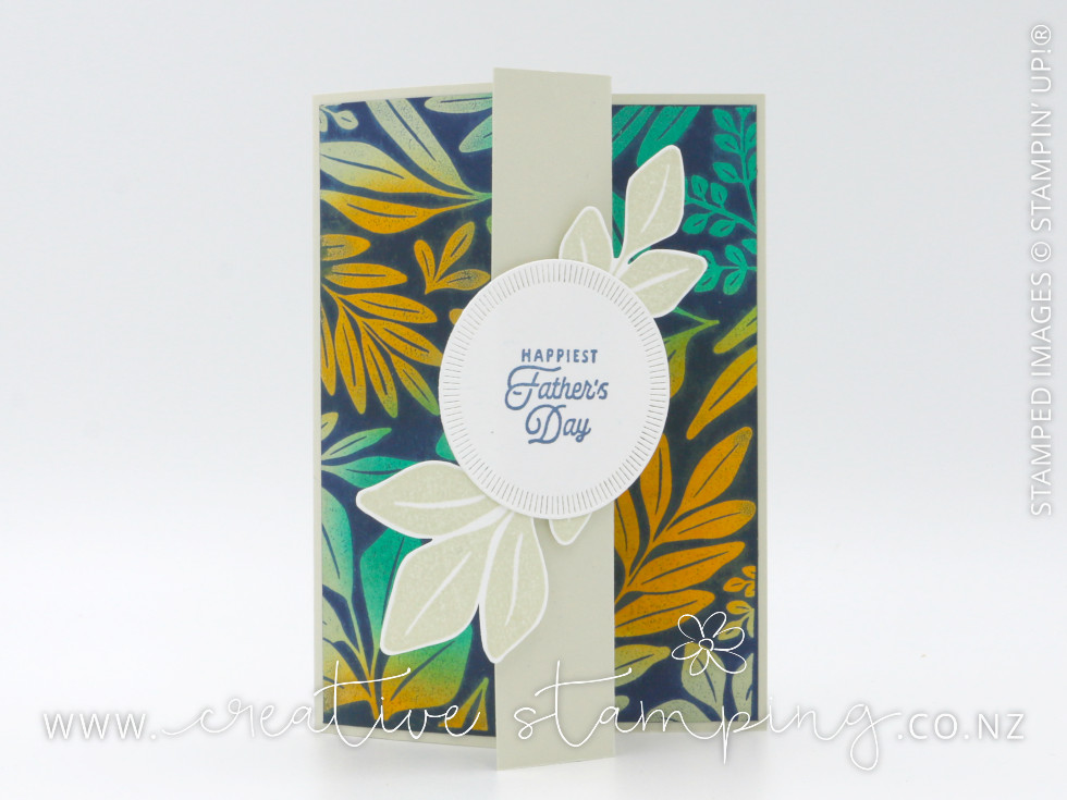 Leaf Collection Emerging Colour Z-Fold Father's Day Card Leaf Collection Emerging Colour Z-Fold Father's Day Card