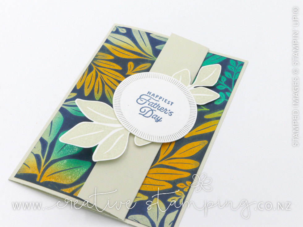 Leaf Collection Emerging Colour Z-Fold Father's Day Card Leaf Collection Emerging Colour Z-Fold Father's Day Card