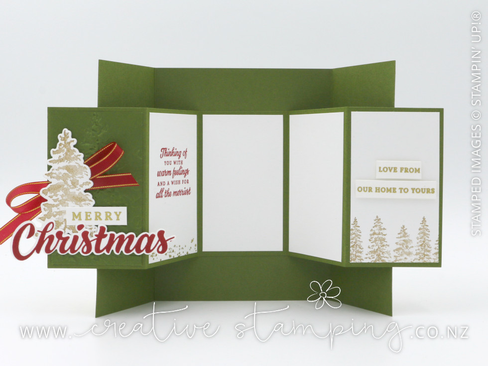 Season of Elegance Winged Gatefold Card