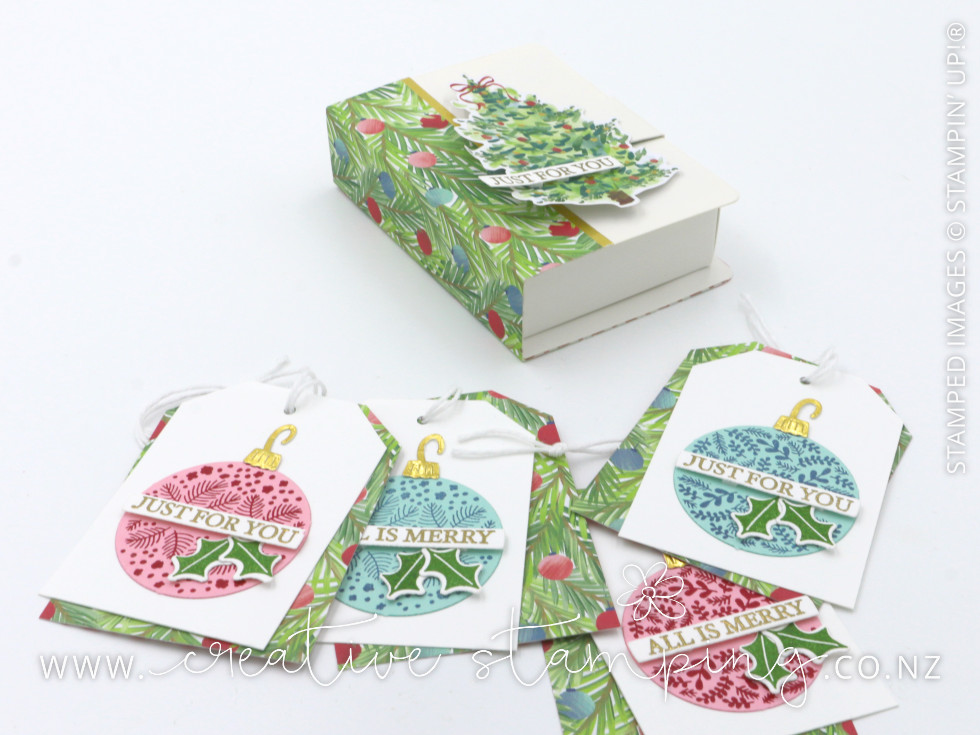 A Little Bit Festive Book Treat Box & Christmas Tags A Little Bit Festive Book Treat Box & Christmas Tags