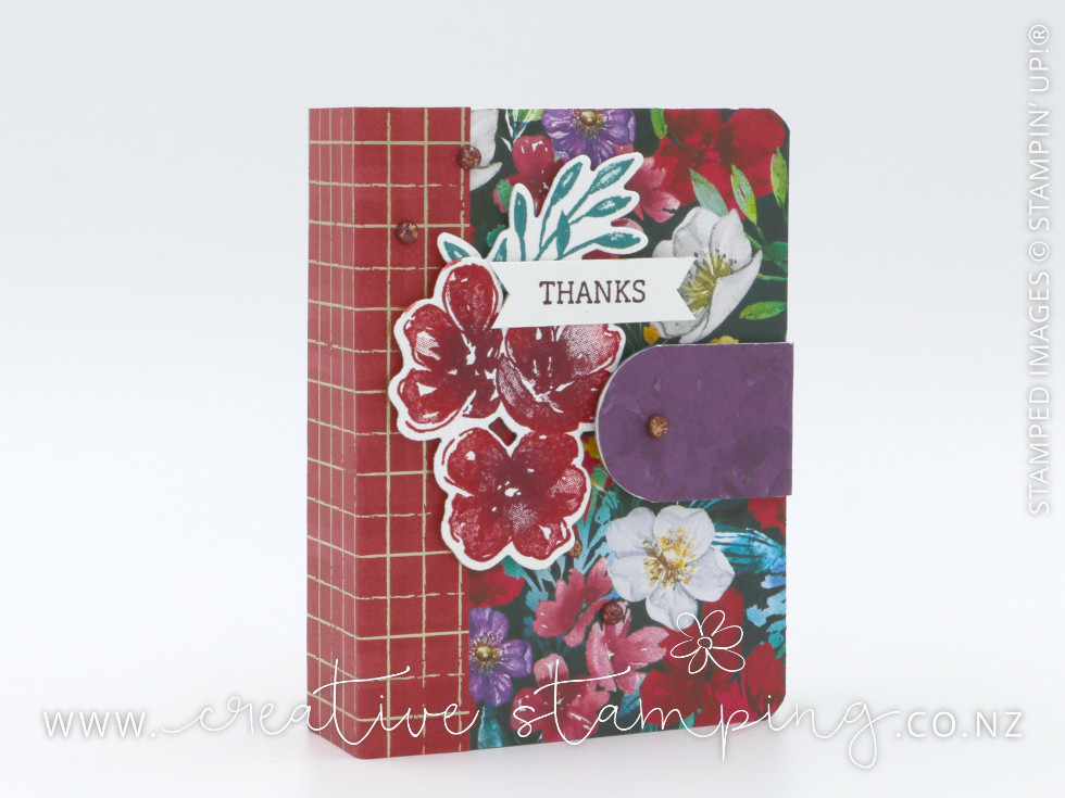 Regal Winter Floral Book Treat Box