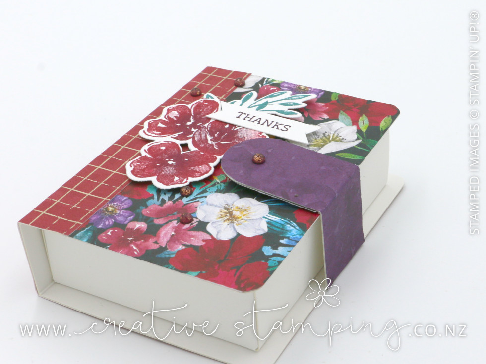 Regal Winter Floral Book Treat Box