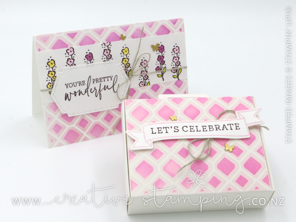 Linked Together Mother's Day Note Card & Suitcase Treat Box