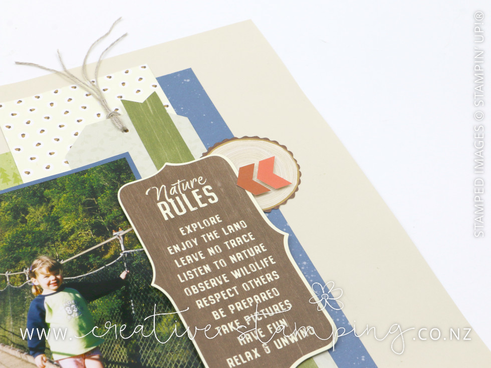 Weekend Adventures Scrapbooking Layout