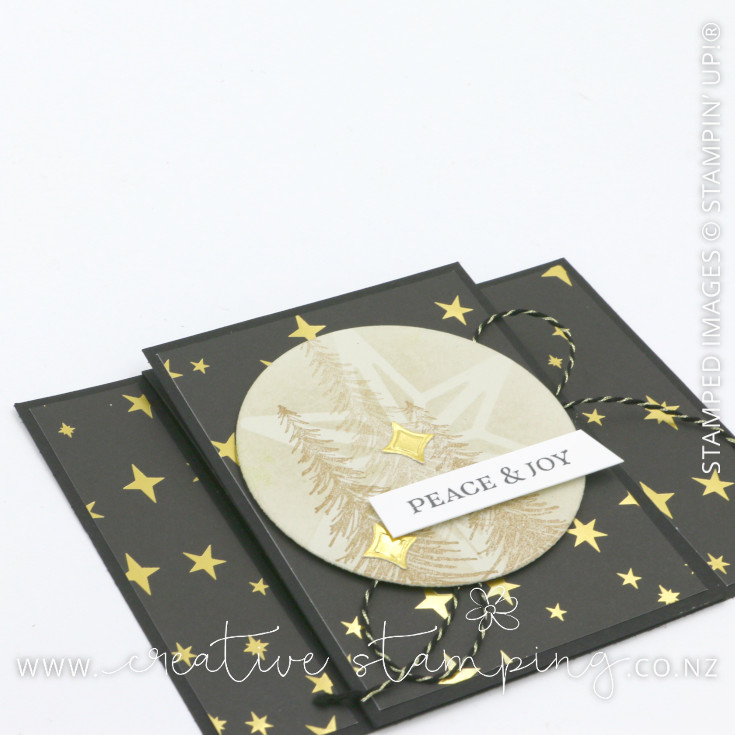 Modern Christmas Centre-Fold Easel Card