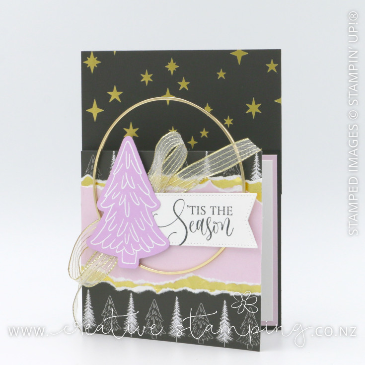 Modern Christmas Dutch-Fold Card