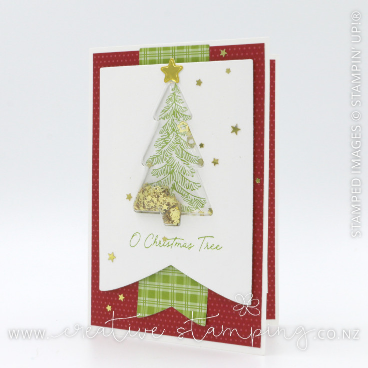 Modern Christmas Dutch-Fold Card