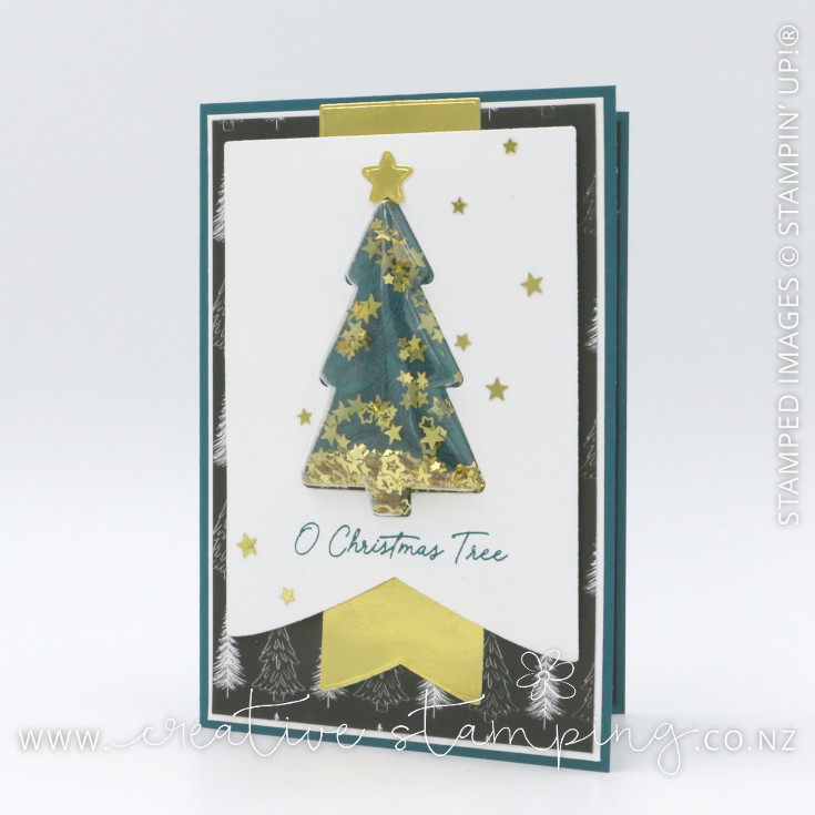 Modern Christmas Dutch-Fold Card