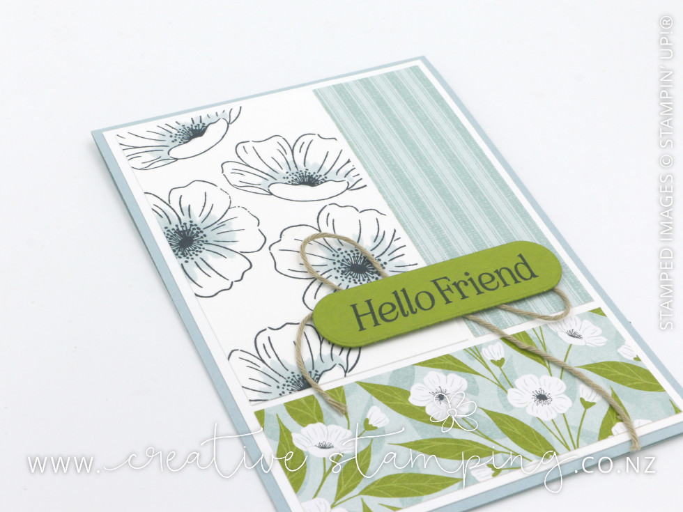 Lovely Blossoms Hello Friend Card