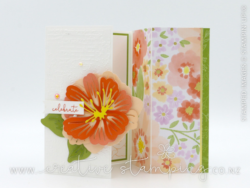 Simply Beautiful Gatefold Birthday Card