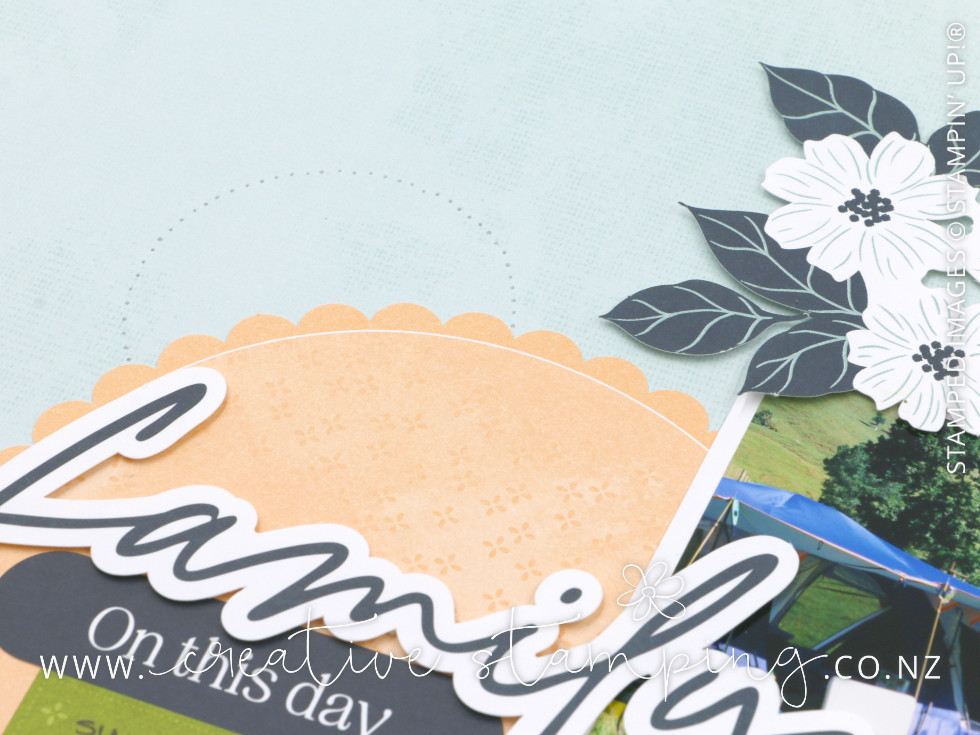 Currently Loving Scrapbooking Layout