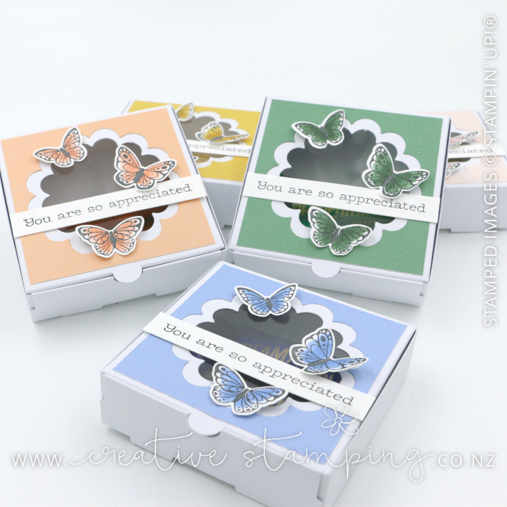 All Aflutter Scalloped Window Box Guest Gifts