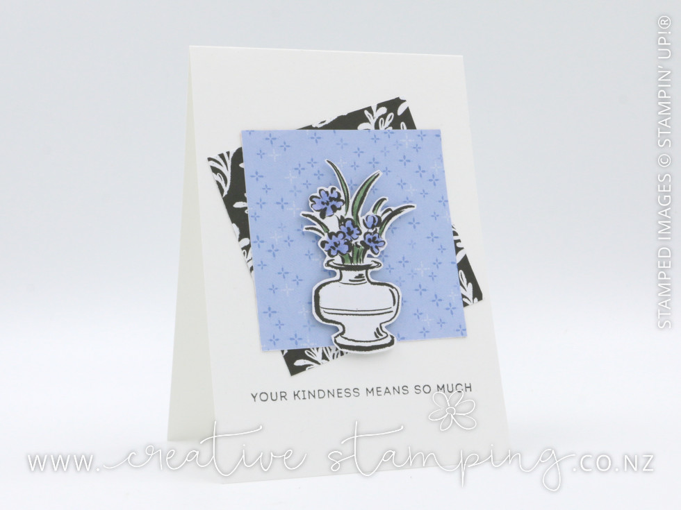Artisan Sketched Garden Thank You Card