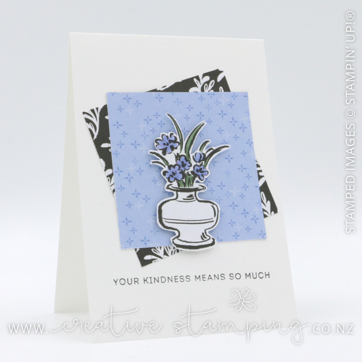 Artisan Sketched Garden Thank You Card
