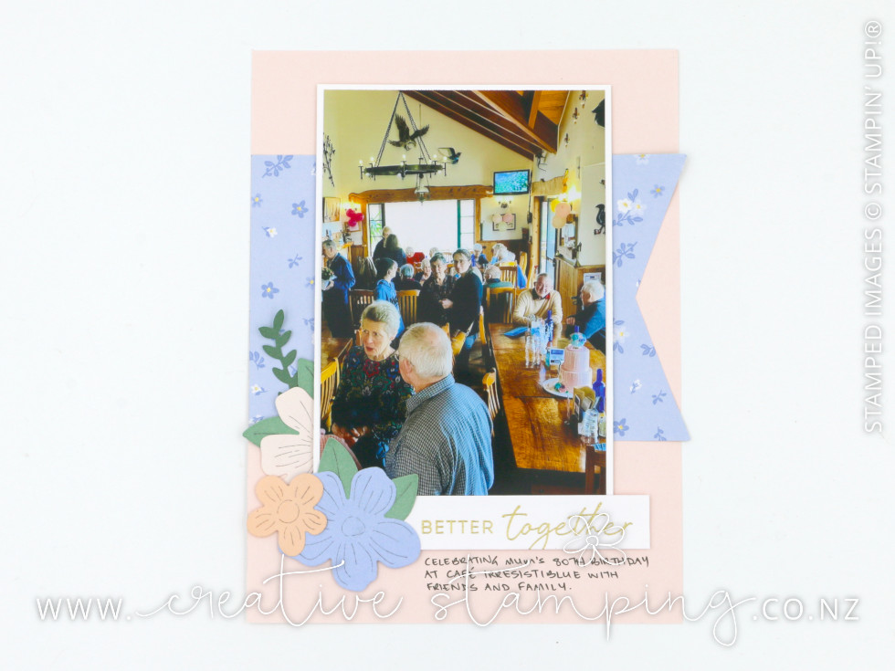 Heirloom Boutique 6" x 8" Scrapbooking Layout