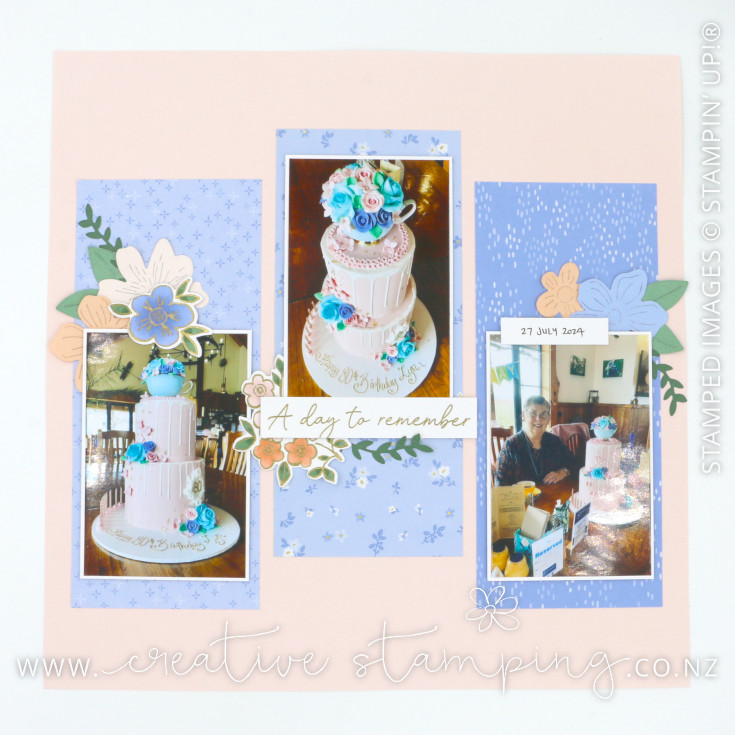 Heirloom Boutique Scrapbooking Layout Heirloom Boutique Scrapbooking Layout
