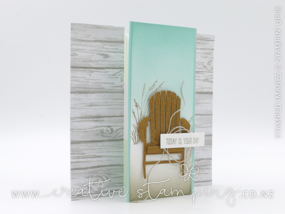 Waterside Retreat Pop-Up Panel Card