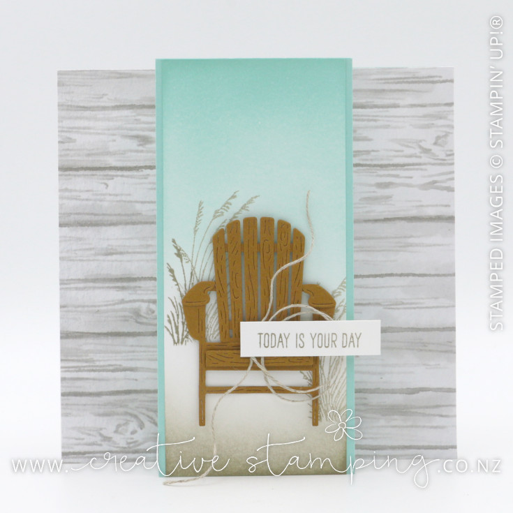 Waterside Retreat Pop-Up Panel Card