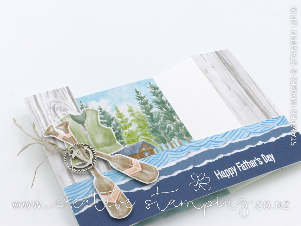Waterside Retreat Bridge-Fold Card Waterside Retreat Bridge-Fold Card