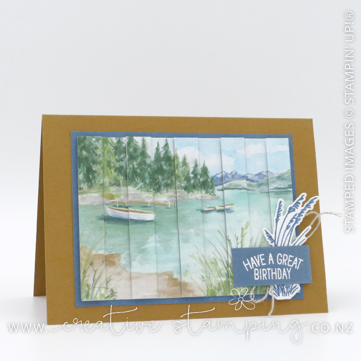 Waterside Retreat Double Vision Birthday Card